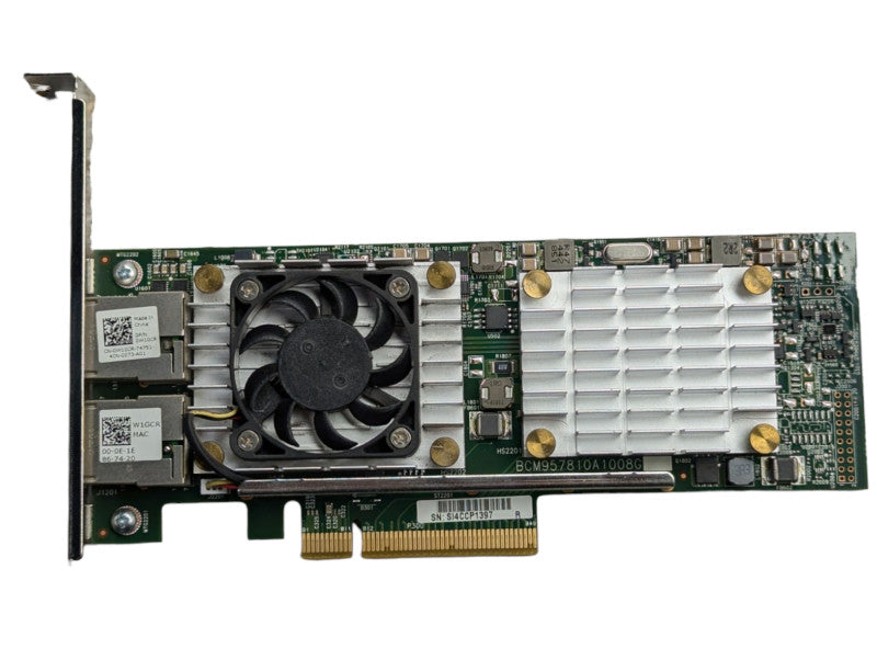 Dell 0W1GCR HN10N Broadcom 57810S Dual Port 10GBASE-T NIC Q-
