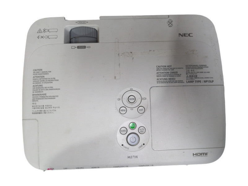 NEC NP-M271X HDMI Projector, Lamp hour: 4549hrs