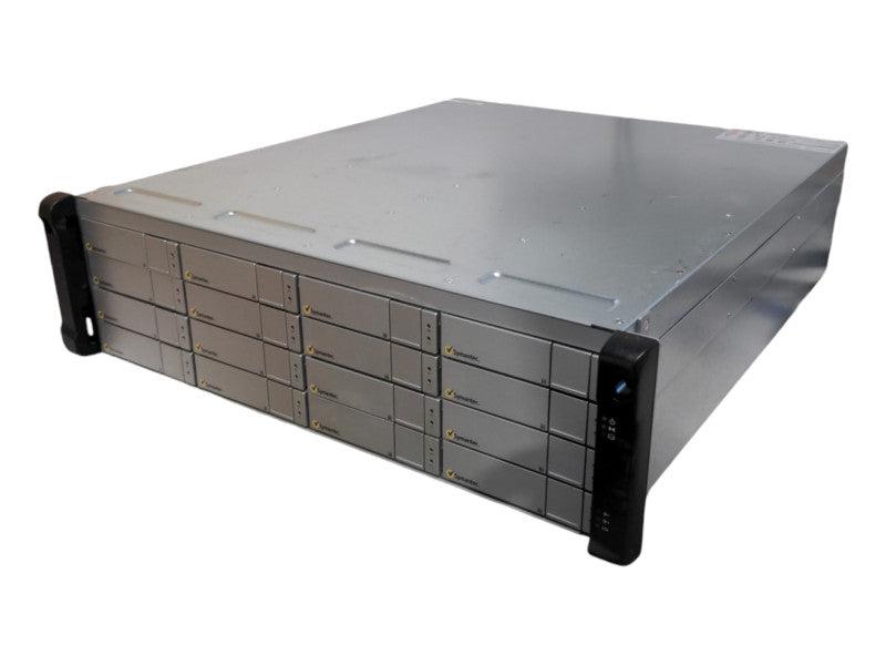 Symantec 3U Disk Array 16x 3.5\\" HDD Bay caddies, Model: 16EB, 2x 580W PSU