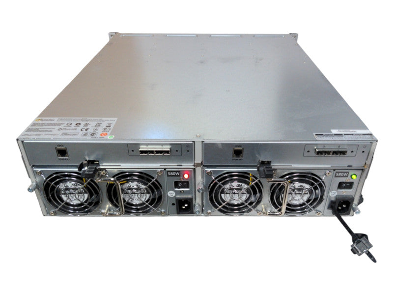 Symantec 3U Disk Array 16x 3.5\\" HDD Bay caddies, Model: 16EB, 2x 580W PSU