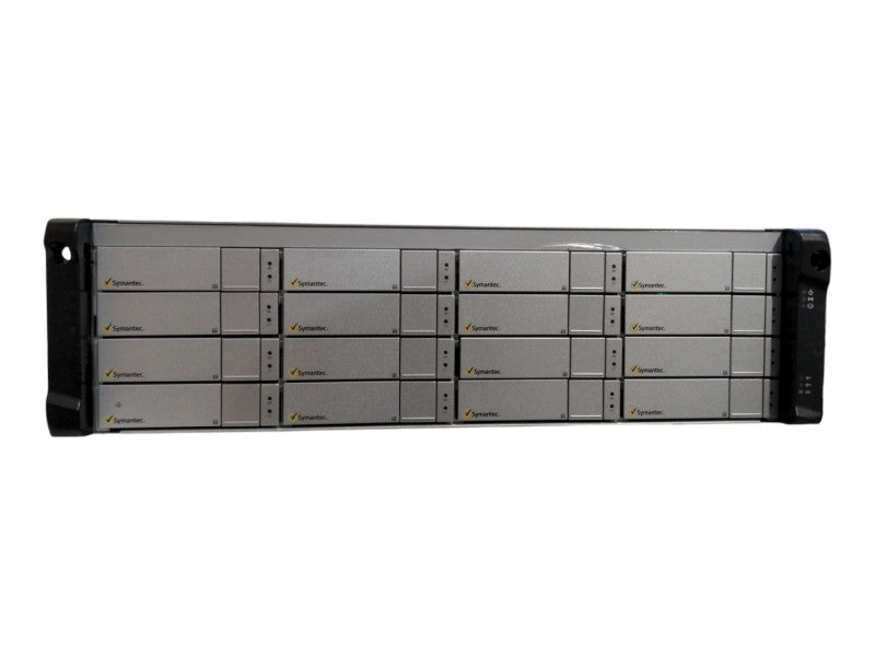 Symantec 3U Disk Array 16x 3.5\\" HDD Bay caddies, Model: 16EB, 2x 580W PSU