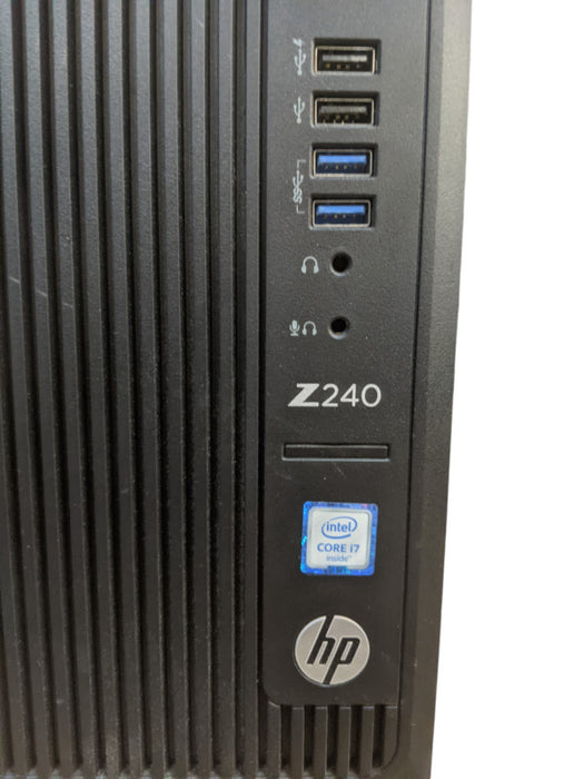 HP Z240 Tower Workstation | Core i7-6700 | 16GB DDR4 | No HDD
