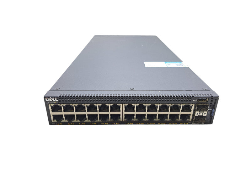 Dell X1026P 26-Port Gigabit PoE Managed Network Switch E11W | 2x SFP Q