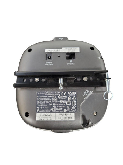 Aruba APIN0505 500 Series Wireless Access Point AP-505-RW, READ !