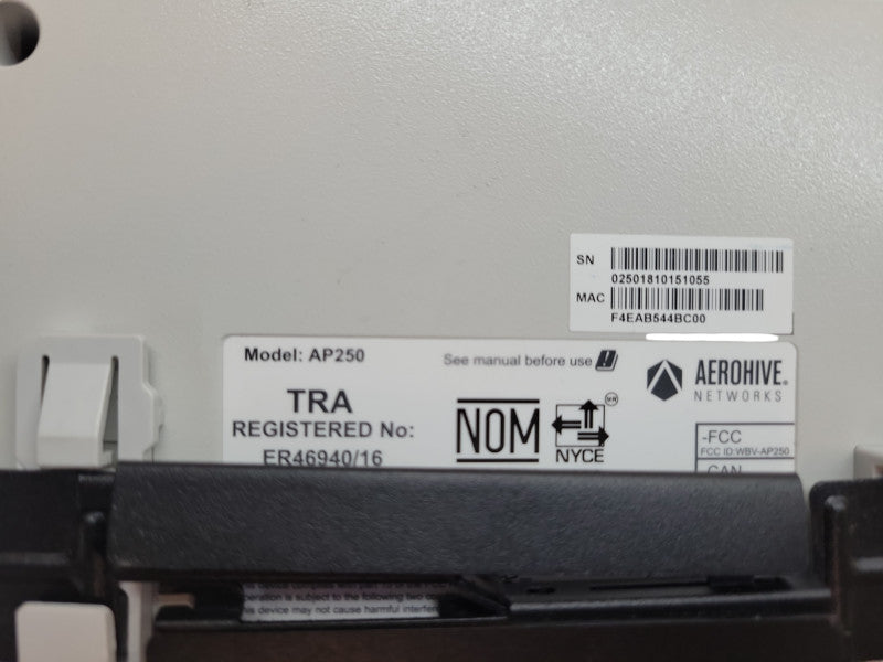Aerohive Networks AH-AP-250-AC AP250 Dual-Band Indoor Wireless Access Point Q%
