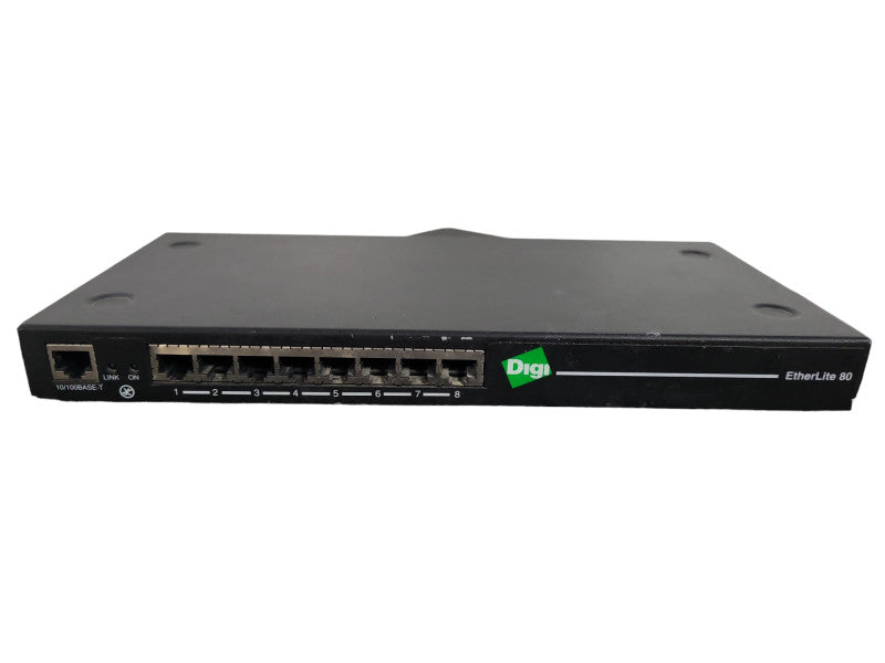 DIGI 50000986-03 J Etherlite EL80 8-Port Terminal Server !