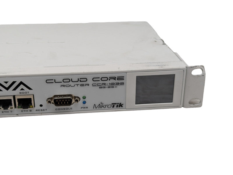 MikroTik Cloud Core Router CCR-1036 8G-2S+ PLEASE READ  -