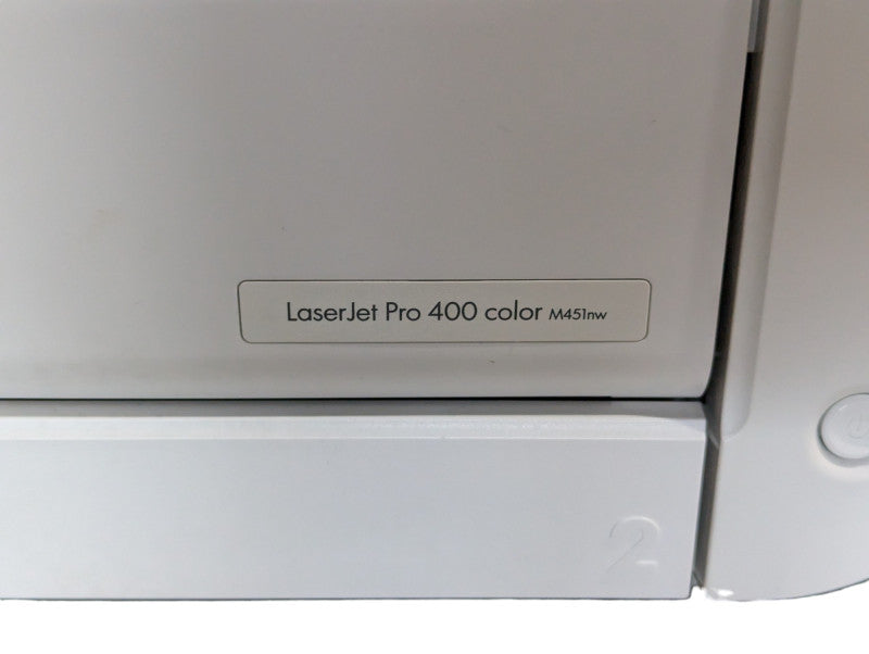 HP LaserJet pro 400 color M451nw Laser Color Wireless Printer  -