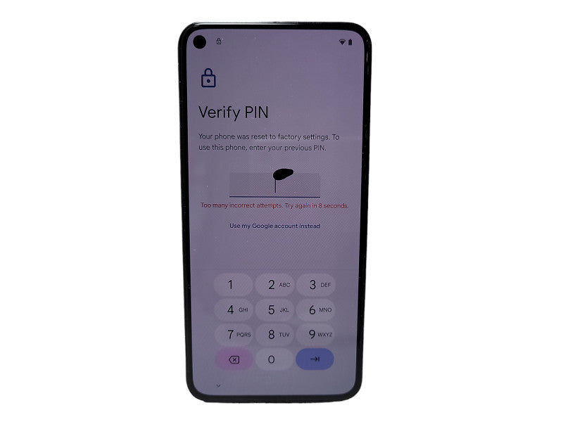 Google Pixel 5 READ $
