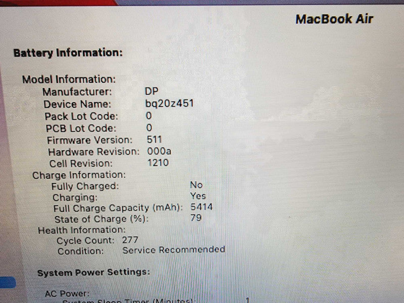 Apple Macbook Air 2017 13\\" 2-Core i7-5650U @ 2.2GHz 8GB DDR3 256GB SSD (