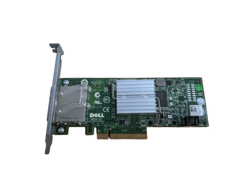 Dell 012DNW PCIe SAS 6Gbps HBA Dual Port External Controller Card
