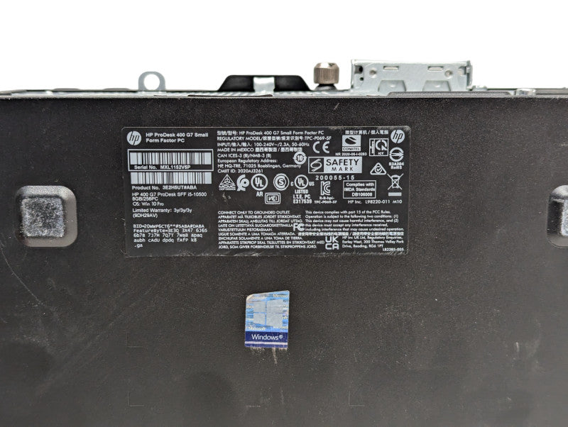 HP ProDesk 400 G7 SFF PC Bareboned Please READ  -
