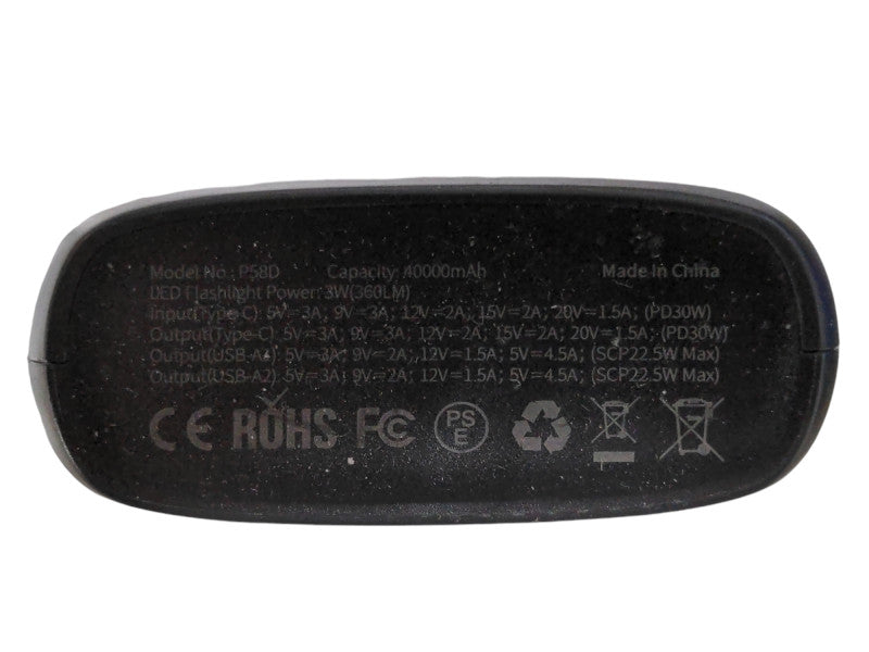 Power-Bank-Portable-Charger, 40000mAh Power Bank QC 4.0 and PD 30W