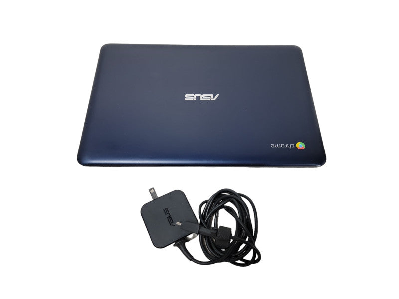 ASUS C201 11.6 Inch Chromebook |2 GB RAM| 12GB Storage W/ Power Adapter| Read please