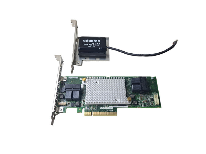 Adaptec ASR-81605Z SAS RAID CONTROLLER CARD 12GB +AFM-700CC Battery