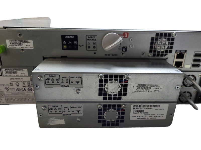 Oracle Storagetek SL150 w/ 7093070, 7057001, 7321903, 2x PSU READ $