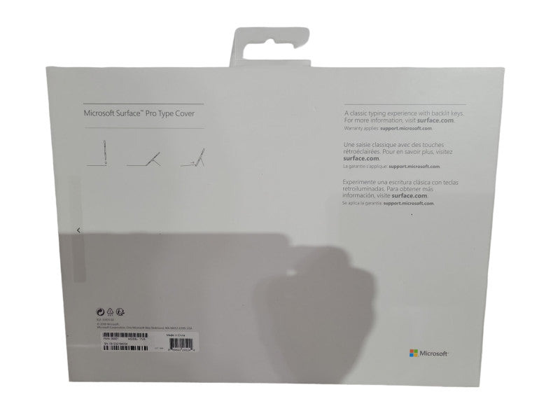 New | Microsoft Surface Pro Type Cover Keyboard - Black | Model 1725 Q!