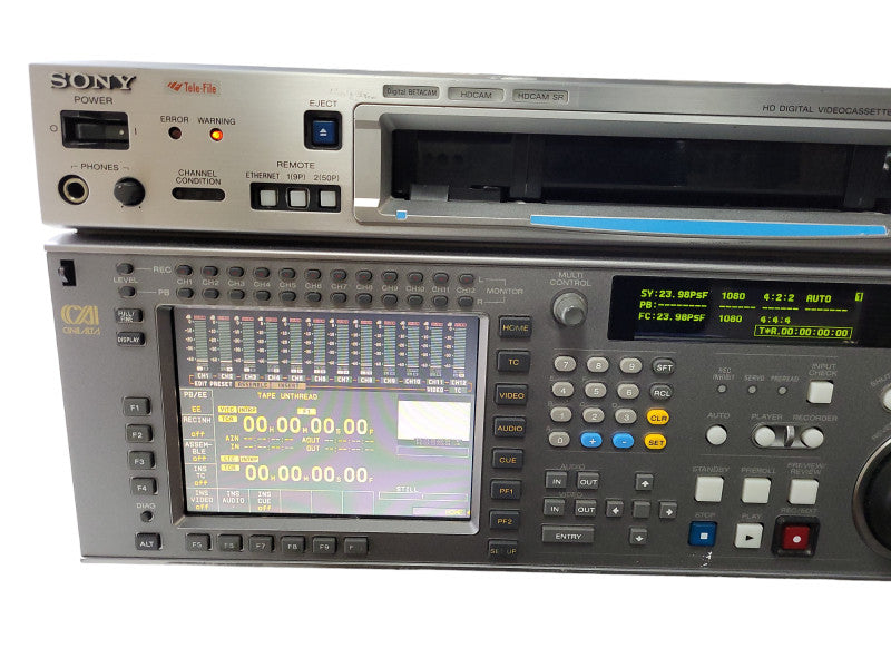 SONY SRW-5500 HDCAM-SR HD Dual Format Recorder READ Q$