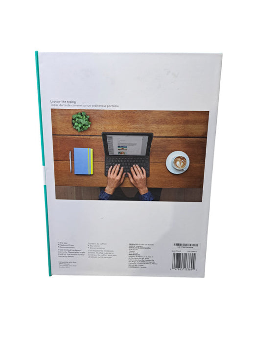 New Logitech SLIM FOLIO Keyboard Case 2017/2018 Apple iPad 9.7\\" | 920-008617