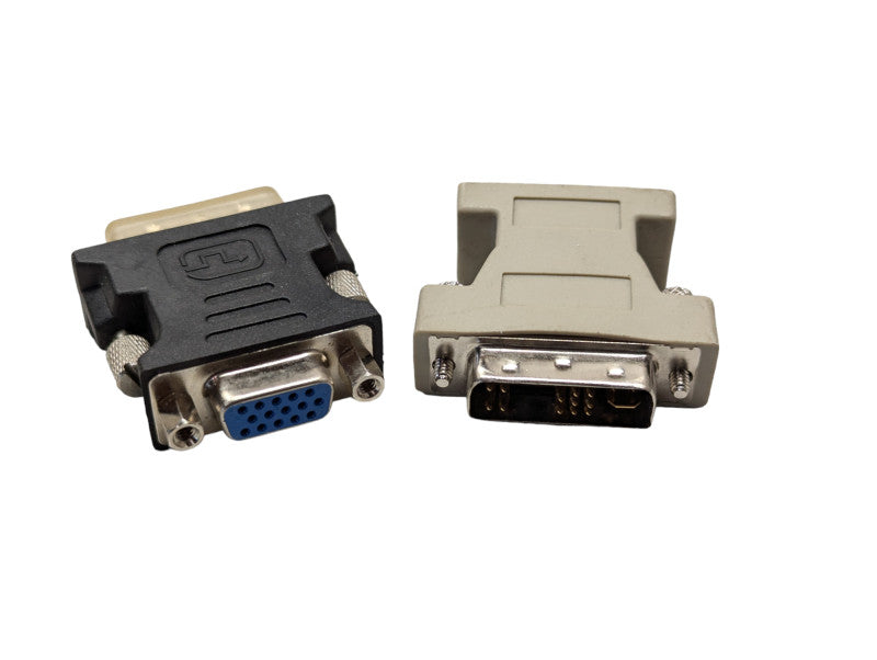 Assorted VGA to DVI adaptors 2.8KG -