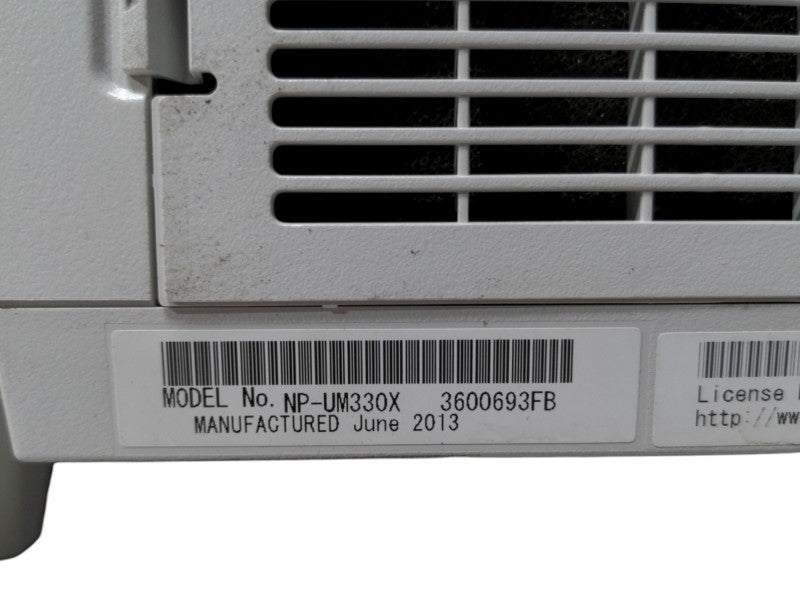 NEC NP-UM330X 3,300 Lumens Ultra Short Throw Projector, Lamp Hour: 43Hrs