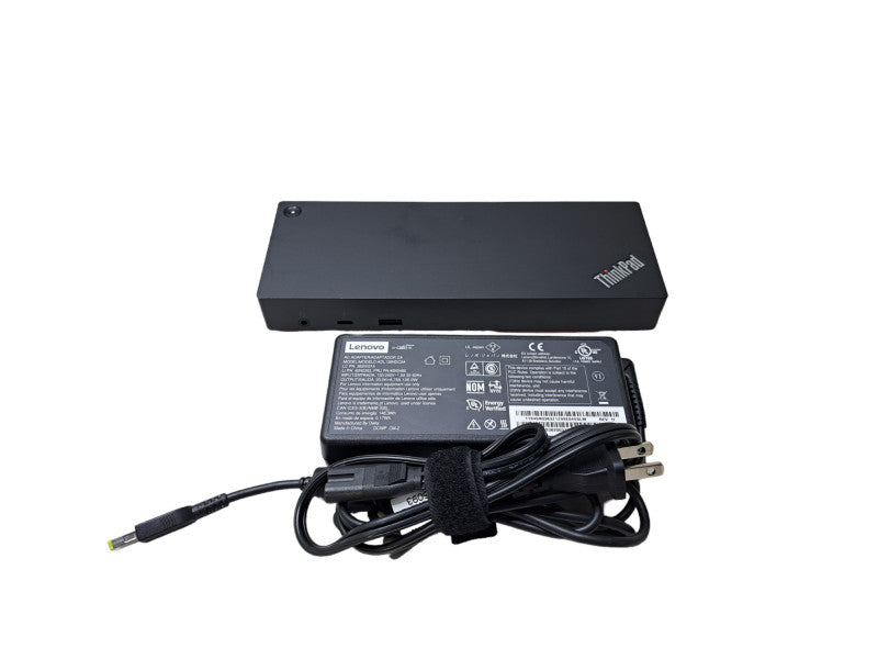 Lenovo ThinkPad Thunderbolt 3 Dock | + 130W AC Adapter | Tested Q