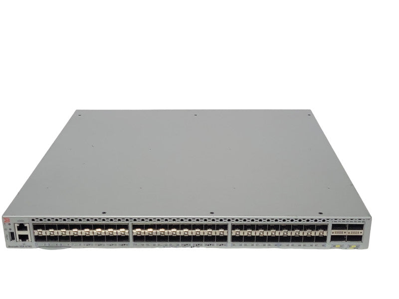 Brocade BR-VDX6740-24-R 48x 1/10GbE SFP+ + 4x 40Gb QSFP+ Switch READ _