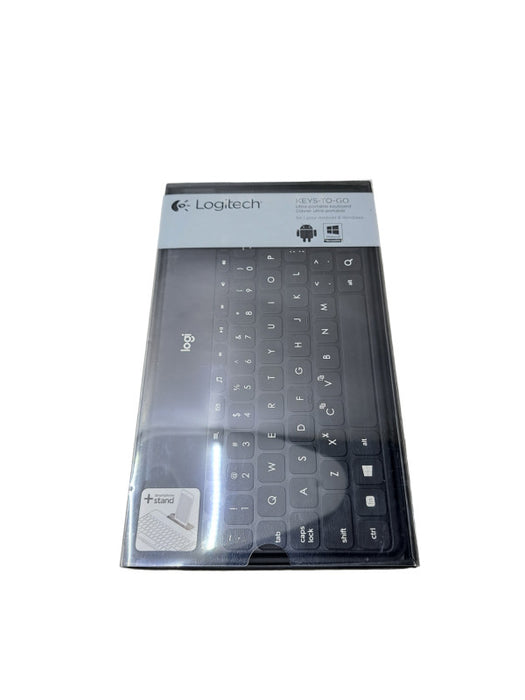 Logitech Ultra-Portable Keyboard | Black Wireless Bluetooth | 920-007181