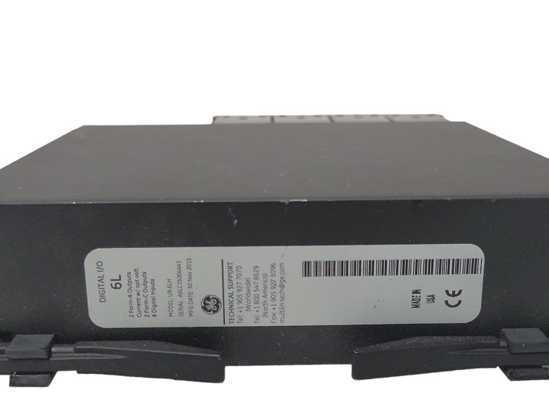 GE Digital II/O 6L UR6LH 2 Form-A Outputs 8-Digital Inputs _