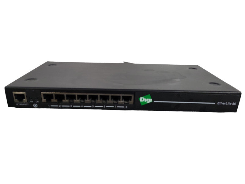 DIGI 50000986-03 J Etherlite EL80 8-Port Terminal Server !