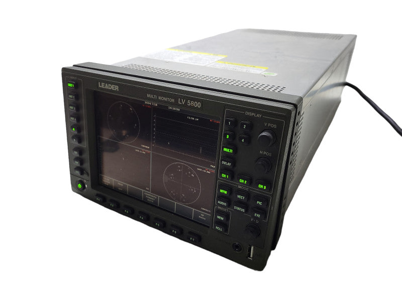 Leader LV5800 Multi SDI Monitor w/ LV58SER20 + LV58SER01A Module $