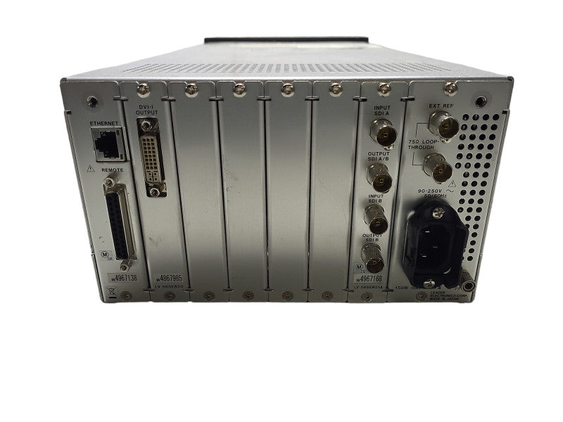 Leader LV5800 Multi SDI Monitor w/ LV58SER20 + LV58SER01A Module $