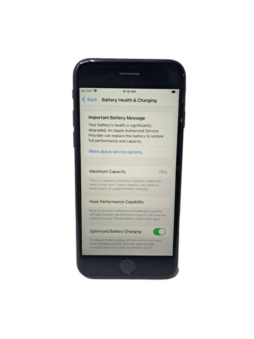 Apple iPhone SE 2nd Gen 64GB (A2275) - READ