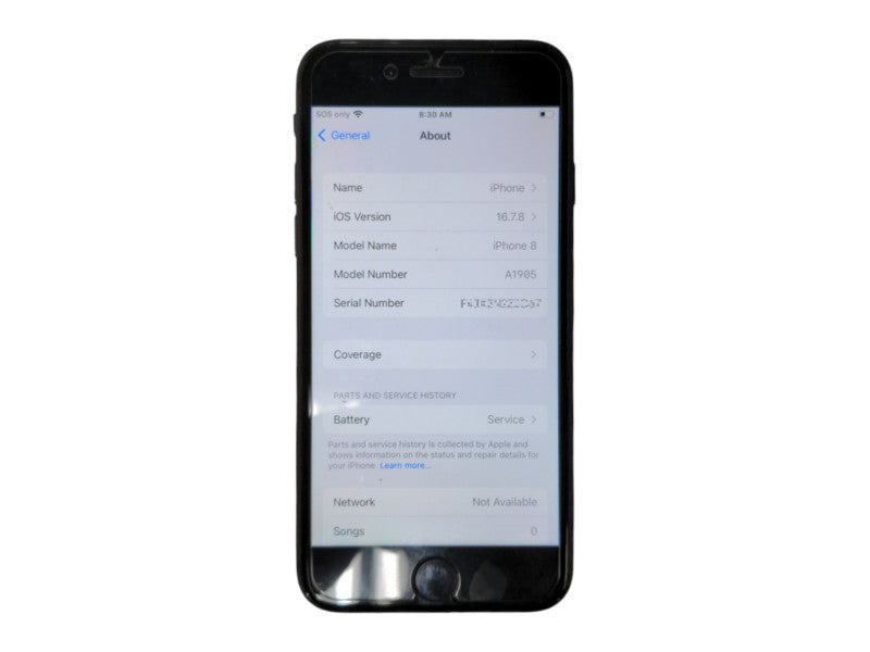Apple iPhone 8 64GB (A1905), READ