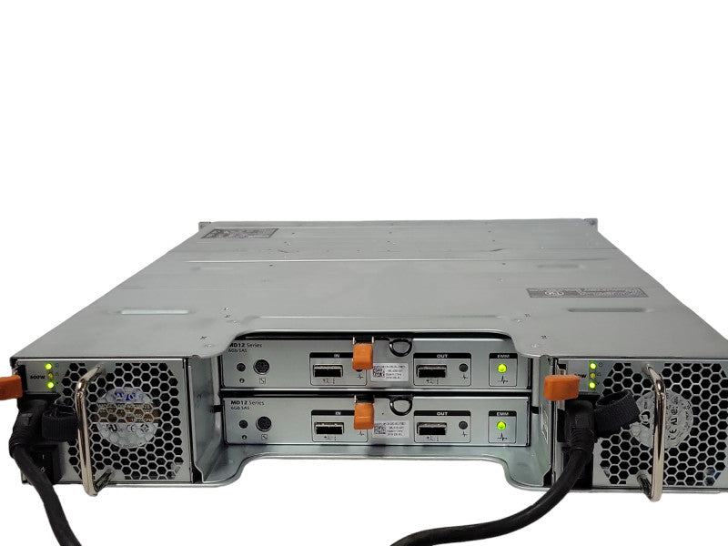 Dell PowerVault MD1200 12-Bay LFF DAS array 8x 2TB SAS HDDs, 2x MD12 series _