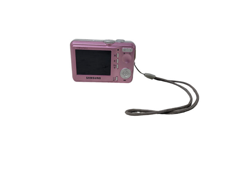 Pink Samsung D760 Digital Camera, 3x Optical Zoom - USES AA Batteries/ READ