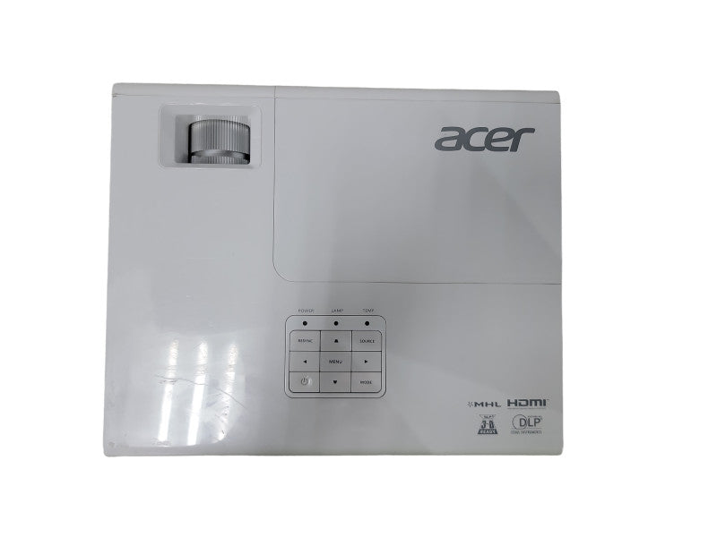 Acer P1173 Projector/ 542 Hours/ 3D/HDMI Please READ