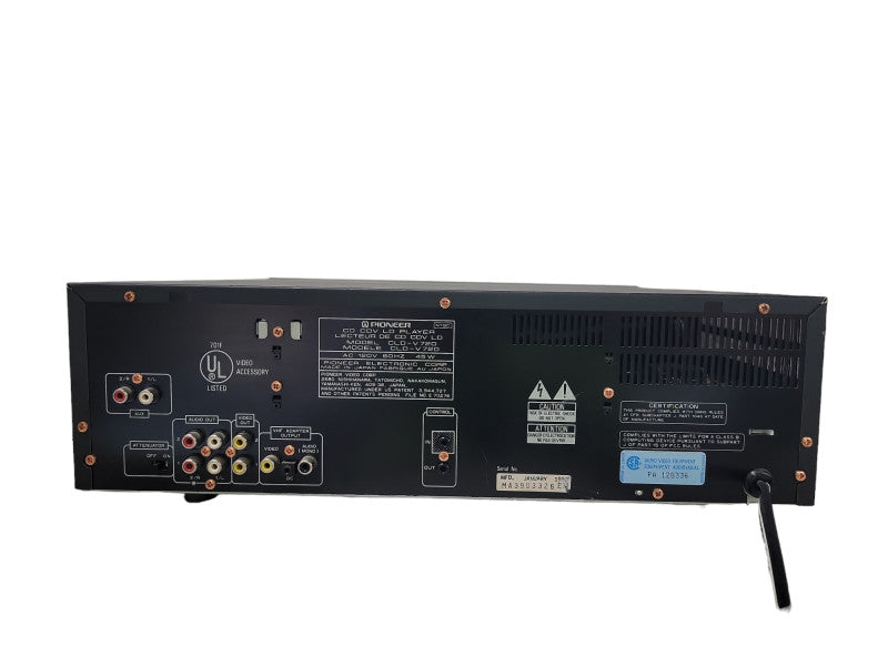 Pioneer CLD-V720 Laser Karaoke CD/Video CD (CD-G)/LD Player/ Please READ