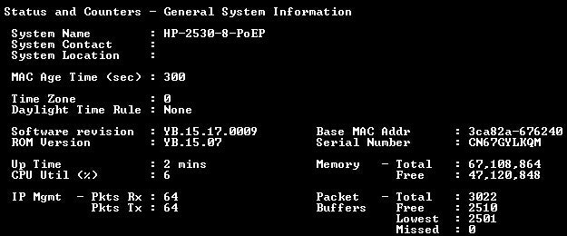 HP JL070A HP 2530-8 8-port Fast Ethernet PoE+ Ethernet SFP+  Switch !