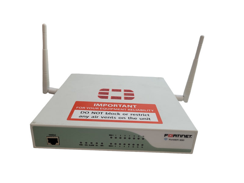Fortinet Fortiwifi-90D FWF-90D Firewall Router Security Appliance %