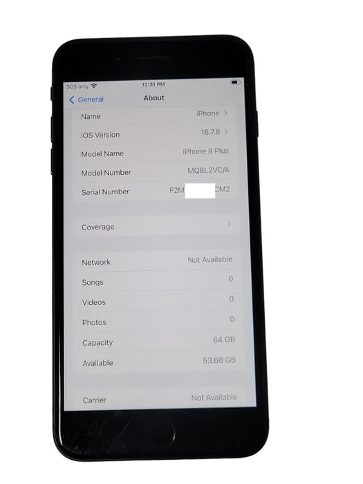 Apple iPhone 8 Plus 64GB UNLOCKED PHONE _