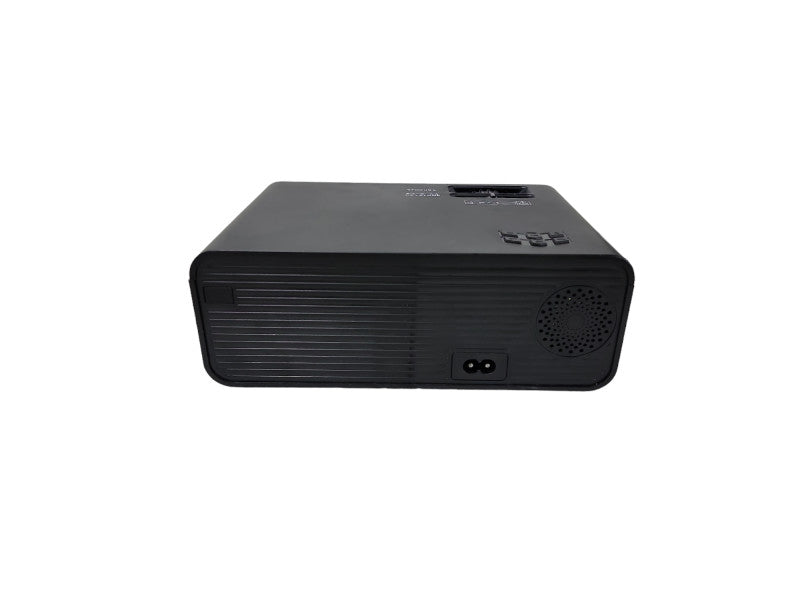 Hertekedo Mini HD Projector, LED Projector in black| W/ power cord