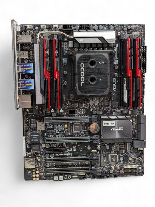 ASUS WS X299 PRO/SE Intel Core i9-7980XE @ 3.40Ghz 32GB RAM  -