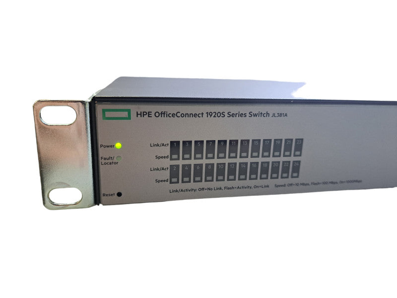 HPE OfficeConnect 1920S JL381A 24-Port Gigabit w/ 2x SFP Network Switch