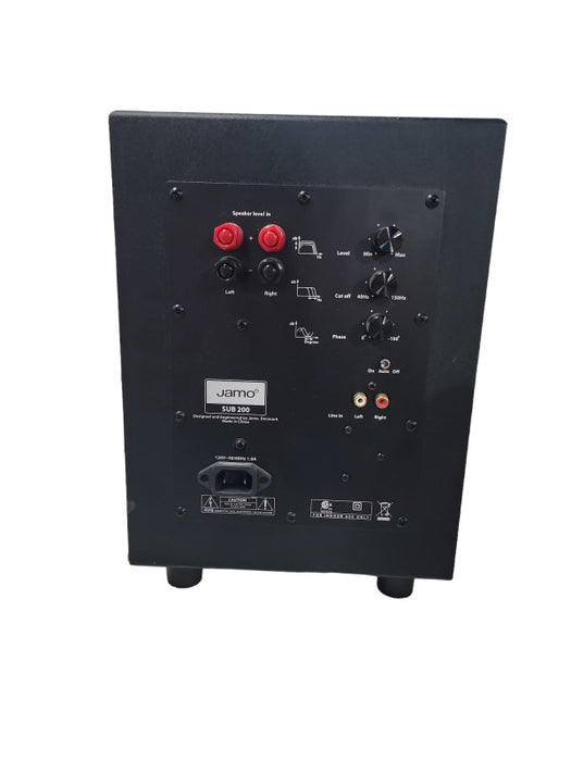 H189 Jamo SUB 200 | 200W 8\\" Powered Active Subwoofer Home Cinema Bass Speaker