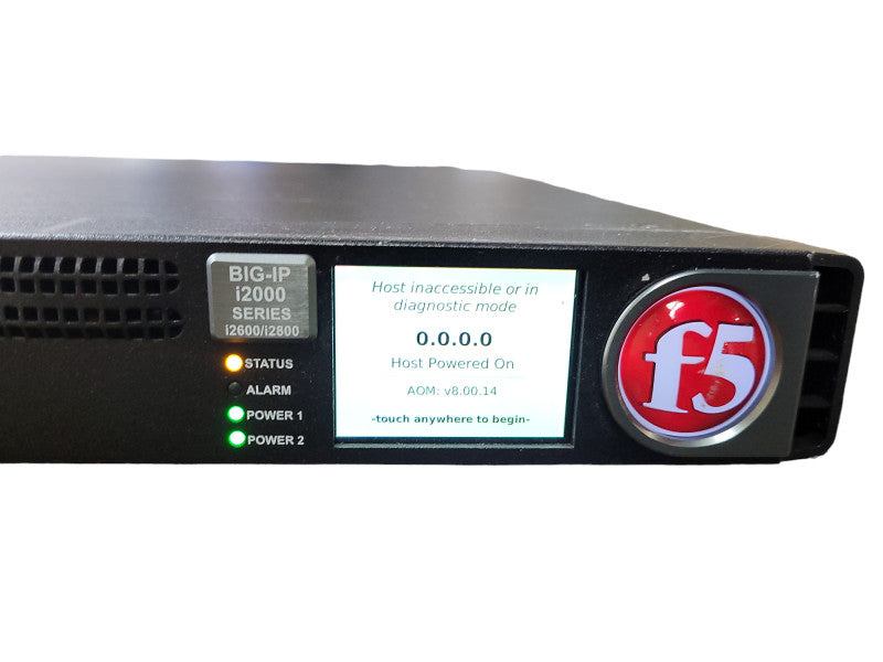 F5 NETWORKS BIG-IP i2000 SERIES i2600/i2800 Global Server Load Balancing $