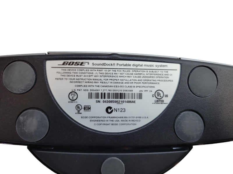 BOSE SOUNDDOCK PORTABLE + CASE %