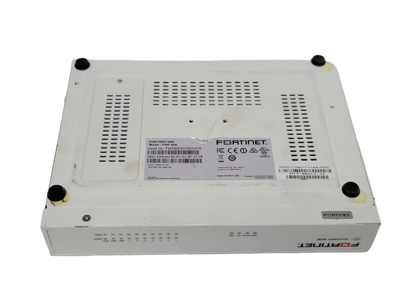 Fortinet FortiWiFi-60E Firewall Network Security Appliance, READ _