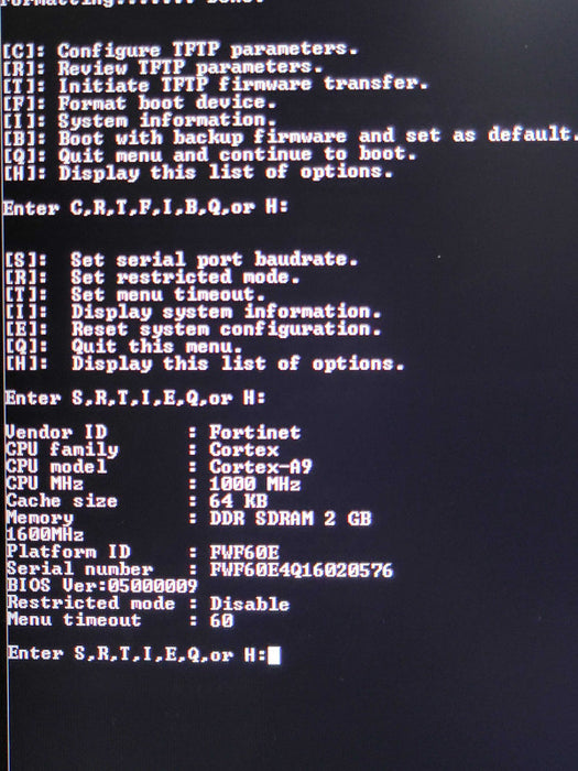Fortinet FortiWiFi-60E Firewall Network Security Appliance, READ _