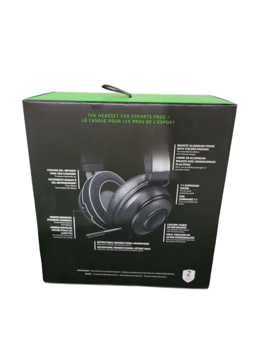 Razer Kraken Wired 7.1 Gaming Headset for PC/PS5/PS$/Switch/Xbox - Matte Blac !